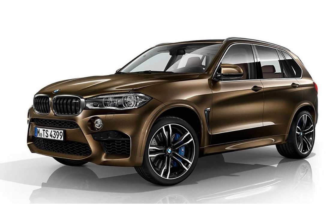 BMW x6 коричневый