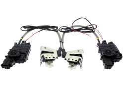 Бесштыревые доводчики дверей для Lexus RX 270/300/350/450h 2009-2021 (комплект на 2 двери)